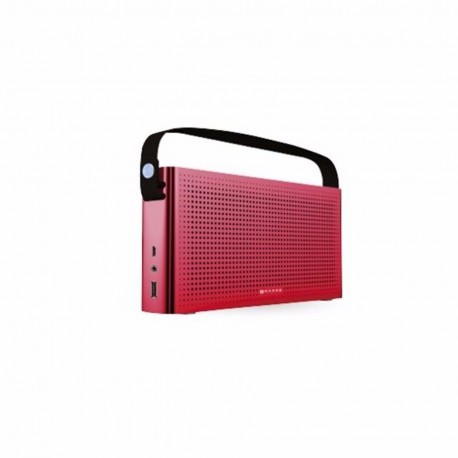 BOCINA PORTATIL NACEB 360 ROJO (NA-0301R)