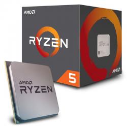 PROCESADOR AMD RYZEN 5 1600 3.6GHZ 65W SOC AM4 (YD1600BBAEBOX) WITH WRAITH