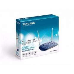 ROUTER TP LINK M DEM ADSL2 INALAMBRICO PERP N 300MBPS 4 PUERTOS LAN CHIPSE (TD-W8960N)