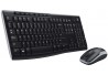 KIT TECLADO Y MOUSE LOGITECH MK270 INALAMBRICO OPTICO NEGRO USB (920-004432)