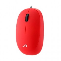 MOUSE OPTICO ALAMBRICO USB ROJO (AC-916516)