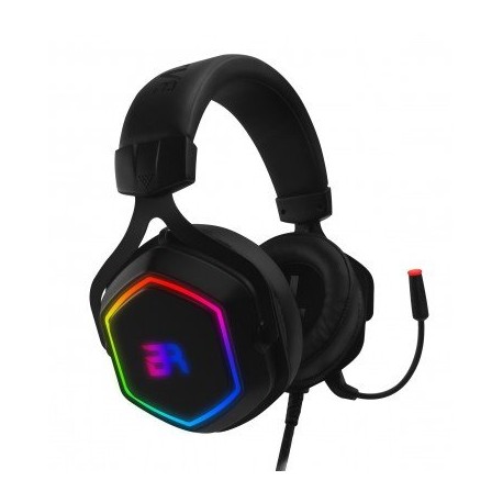 AUDIFONOS DIADEMA GAMER BALAM RUSH HESIX HS760 OVER-EAR USB 7.1 CANALES RGB MIC FLEXIBLE NEGRO (BR-929776)