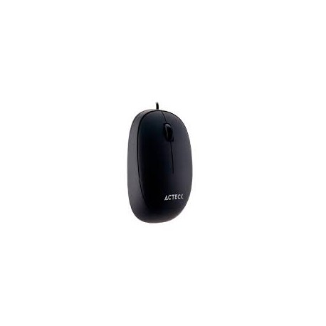 MOUSE OPTICO ACTECK-E USB/1000 DPI/NEGRO (AC-928830)