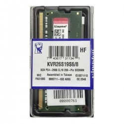 MEMORIA RAM DDR4 KINGSTON DDR4 SODIMM 8GB 2666MHZ VALUE RAM KVR26S19S6/8