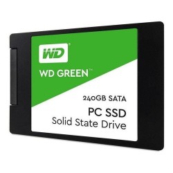 UNIDAD DE ESTADO SOLIDO SSD WESTERN DIGITAL 240GB 2.5 GREEN SATA III (WDS240G2G0A)