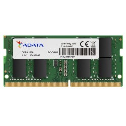MEMORIA RAM ADATA 4GB DDR4 2666MHZ SODIMM (AD4S26664G19-SGN)