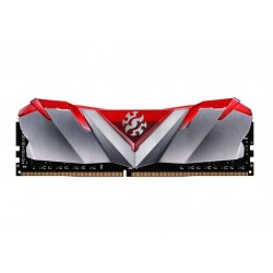 MEMORIA RAM DIMM DDR4 ADATA XPG GAMMIX D30 8GB 3200MHZ CUBIERTA SUPERIOR ROJA (AX4U32008G16A-SR30)