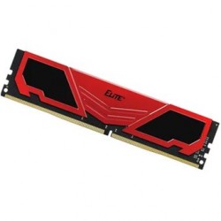 MEMORIA RAM TEAMGROUP ELITE PLUS 8GB DDR4 3200 MHZ PC4 1.2 V DIMM ROJA/NEGRO (TPRD48G3200HC2202)