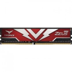 MEMORIA RAM DIMM DDR4 TEAMGROUP 16GB T FORCE ZEUS 3200MHZ ROJO (TTZD416G3200HC2001)