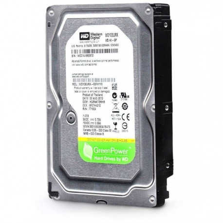 DISCO DURO INTERNO WESTERN DIGITAL PULL 1TB 3.5 SATA PULL(WD10EURX/PUL)