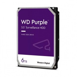 DISCO DURO WESTERN DIGITAL 6TB 3.5 SATA 256MB 5400RPM PURPLE (WD63PURZ )