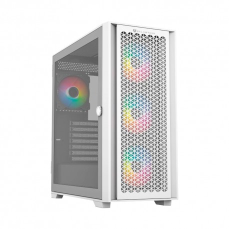 GABINETE BALAM RUSH CARBONO TWIN MATE 7000 CON VENTANA RGB MIDI-TOWER ATX/MICRO-ATX/MINI-ITX USB 3.0/2.0 SIN FUENTE 4 VENTILADO