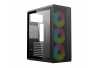 GABINETE GAMER ACTECK ESSEN PRO X GM767 MEDIA TORRE ATX/MICRO ATX/ITX 3 VENTILADORES PANEL LATERAL SIN FUENTE (AC-941709)