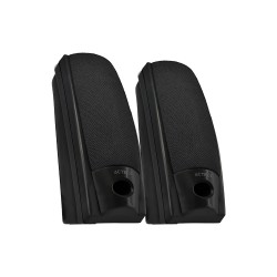 BOCINAS MULTIMEDIA ACTECK 2.0 3.5 MM 6W SONIDO ESTEREO NEGRO AX-2500 (AUBO-014)