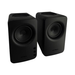 BOCINA ACTECK PARA COMPUTADORA DYNAMIC EXACT MINI BS475 BLUETOOTH ALAMBRICO/INALAMBRICO 2.0 10W RMS NEGRO - 2 PIEZAS (AC-936361