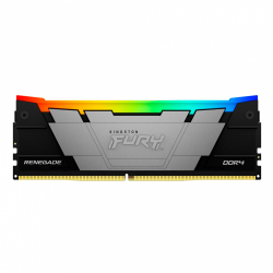 MEMORIA RAM DIMM KINGSTON FURY RENEGADE 8GB DDR4 3200MTS CL16 NEGRO RGB (KF432C16RB2A/8)
