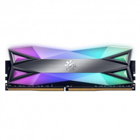 MEMORIA RAM DIMM ADATA XPG SPECTRIX D60G RGB DDR4 3600MHZ 8GB NON-ECC CL19 (AX4U36008G18I-ST60)