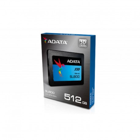 UNIDAD DE ESTADO SOLIDO SSD ADATA SU800 ULTIMATE 512GB SATAIII 2.5 (ASU800SS-512GT-C)