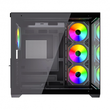 GABINETE GAMER BALAM RUSH TANK GM925 ATX 4 FAN BR-943833 NEGRO (BR-943833)