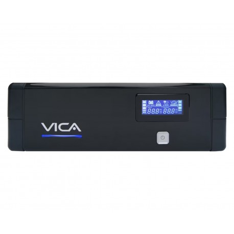 NO BREAK UPS VICA 700VA/400W 6TOMAS 1 PUERTO USB PANTALLA LCD (REV 700)