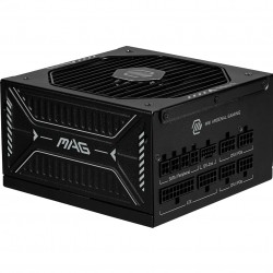 FUENTE DE PODER MSI MAG A1000GL PCIE5 80 PLUS GOLD MODULAR 24-PIN ATX 12VHPWR 135MM 1000W (MAG A1000GL PCIE5)