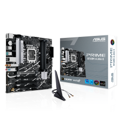 TARJETA MADRE ASUS PRIME B760M-A AX6 II MICRO-ATX LGA 1700 INTEL B760 192GB DDR5 HDMI/DP (PRIME B760M-A AX6 II)