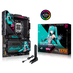 TARJETA MADRE ASUS ROG STRIX X870E-H GAMING WIFI7 EDICION HATSUNE MIKU AM5 DDR5 HDMI USB (ROG STRIX X870E-H GAMING MIKU)
