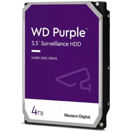 DISCO DURO INTERNO WESTERN DIGITAL 4TB 3.5 SATA PURPLE (WD43PURZ)