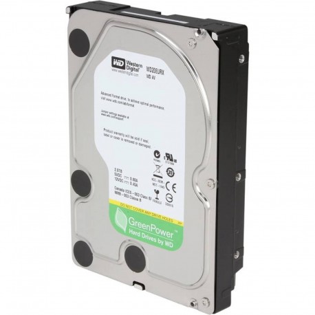 DISCO DURO INTERNO WESTERN DIGITAL 2TB SATA III 3.5 64MB PARA VIDEOVIGILANCIA (WD20EURX/PULL)