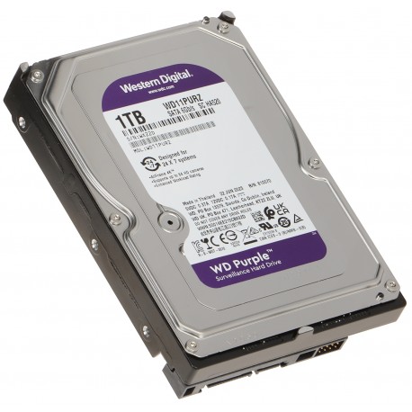 DISCO DURO INTERNO WD PURPLE 1TB SATA 3.5 (WD11PURZ)