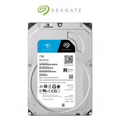 DISCO DURO PARA VIDEOVIGILANCIA SEAGATE SKYHAWK 3.5 PULGADAS 1TB SATA III 6 GBITS 5400RPM 256 MB CACHE