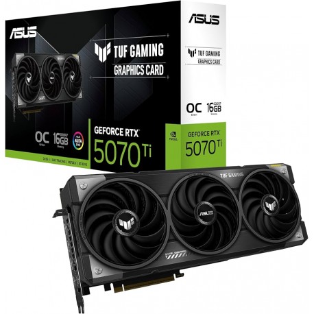 TARJETA DE VIDEO ASUS NVIDIA GEFORCE RTX 5070 TI PRIME 16GB 256-BIT GDDR7 PCI EXPRESS 5.0 (90YV0MF1-M0AA00)