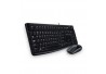 KIT LOGITECH MK120 TECLADO Y MOUSE ALAMBRICO NEGRO (920-004428)