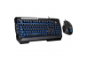 KIT GAMER THERMALTAKE DE TECLADO Y MOUSE COMMANDER ALAMBRICO USB NEGRO (CM-CMC-WLXXMB-SP)