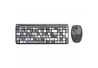KIT TECLADO Y MOUSE ACTECK CREATOR CHIC COLORS MK470 INALAMBRICO GRIS (AC-935180)