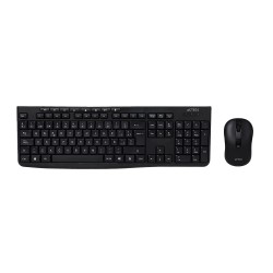 KIT TECLADO Y MOUSE ACTECK CREATOR PRIME MK225 INALAMBRICO USB ESSENTIAL NEGRO (AC-939935)