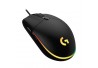MOUSE GAMING LOGITECH G203 LIGHTSYNC ALAMBRICO USB OPTICO NEGRO (910-005793)