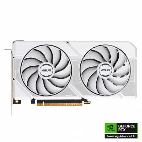 TARJETA DE VIDEO ASUS DUAL NVIDIA GEFORCE RTX 5060 EDICION OC BLANCA 8 GB GDDR7 128BIT PCI-E 2565 MHZ (90YV0N15-MVAA00)