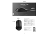 MOUSE ACTECK OPTICO ENTRY 100 OPTIMIZE MA210 ALAMBRICO USB 1000DPI NEGRO (AC-928830)