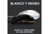 MOUSE GAMING LOGITECH G203 LIGHTSYNC ALAMBRICO USB OPTICO NEGRO (910-005793)
