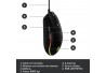 MOUSE GAMING LOGITECH G203 LIGHTSYNC ALAMBRICO USB OPTICO NEGRO (910-005793)