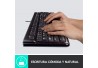 KIT LOGITECH MK120 TECLADO Y MOUSE ALAMBRICO NEGRO (920-004428)