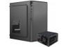 GABINETE ACTECK PERFORMANCE II GI215 MICRO TORRE FUENTE 500W FULL METALICO NEGRO (AC-935777)