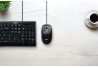 KIT DE TECLADO Y MOUSE MK200 LOGITECH ALAMBRICO TECLAS MULTIMEDIA USB NEGRO (920-002716)