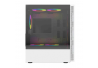 GABINETE BALAM RUSH DRAGONFLY II MESH GM740 CON VENTANA MINI-TOWER ATX USB 3.0 SIN FUENTE 4 VENT RGB BLANCO (BR-935999)