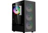 GABINETE BALAM RUSH DRAGONFLY PERFORM AIRCOOL GM590AB VENTANA MINI-TOWER ATX/MICRO ATX/MINI-ATX USB 3.0 SIN FUENTE 4 VENTILADOR